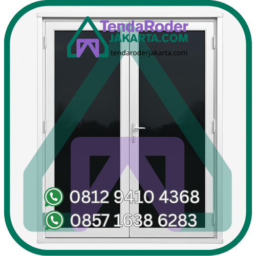 Pintu Kaca -TendaRoderJakarta
