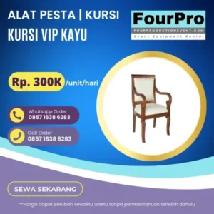 Sewa-Kursi-VIP-Kayu